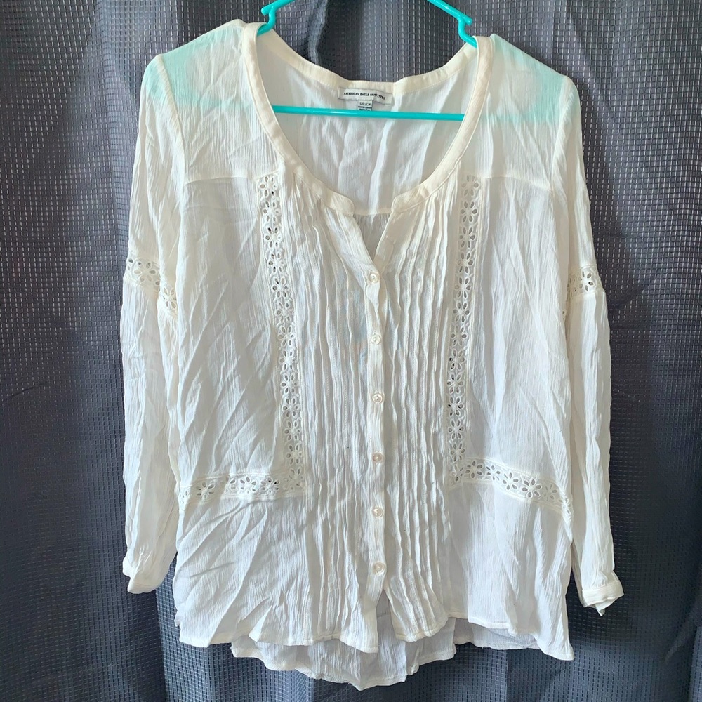 White blouse shirt